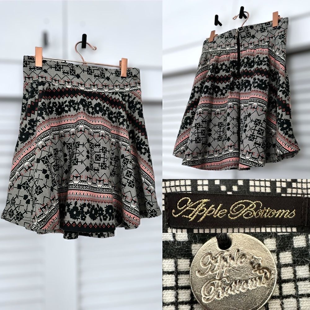 Apple Bottoms Retro Skirt Size M